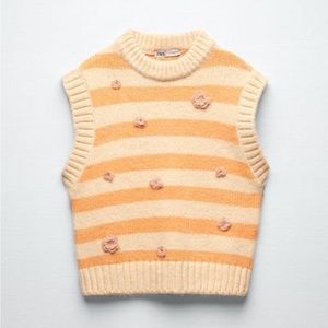 New ZARA Sweater Vest Size Small
